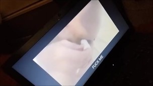 Watching myself cum on Pornhub