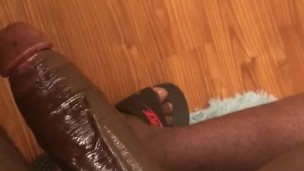 Huge Monster BBC Stroking Until He Cums MUST WATCH