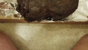 Romancing My Chocolate Heart-Shaped Booty Cake For VDay2018