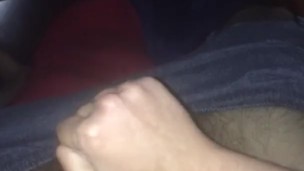 STROKING MY HARD THICK COCK & MOANING!!!