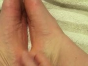 Finger Fucking Feet Like A Pussy