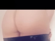 Big boob blonde in tight black top 14/16