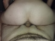 Reverse Cowgirl busting balls 14/16