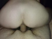 Reverse Cowgirl busting balls 6/16