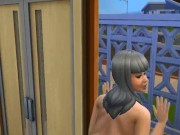 mature latina giving good brains Sims 4
