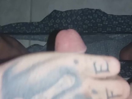 Jerking off...