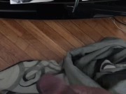 BBC jerking off while wife at work