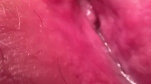 Macro Super Close Up of my Dripping Pulsating Pussy