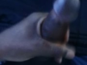 masturbating in the truck