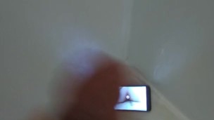 Straight guy masturbating to pornhub video of GF