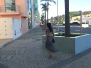 Brunette Cindy masturbates in public 2/16