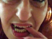 V30 Redhead sexbomb tells you all her dirty ideas 3/16