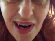 V30 Redhead sexbomb tells you all her dirty ideas 4/16