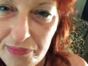 V30 Redhead sexbomb tells you all her dirty ideas 9/16