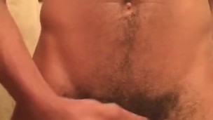 Str8 DUDE STROKING HIS BIG DICK