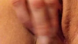 Getting off (closeup female masturbation)
