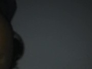 Oiled Up Ebony Rides and Cums on Black Dick 4/16