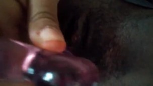 ebony pussy play