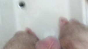 Big dick in the shower
