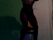 Black Goddess Dancing To Tanks When We:Her Second Time Hearing It 15/16