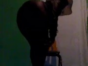 Black Goddess Dancing To Tanks When We:Her Second Time Hearing It 5/16