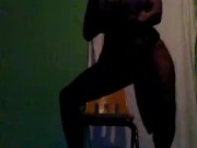 Black Goddess Dancing To Tanks When We:Her Second Time Hearing It 7/16