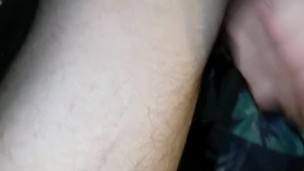 White Stud Solo Jerk cumshot Big Cock