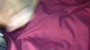 Big black cock giving hard long bed strokes