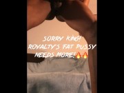 Oooo! Blac Creamy Pussy Royalty Part 2! 6/16