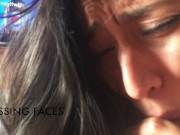 Kissingfaces - Petite Latina Jas Swallows Two Fat Loads 16/16