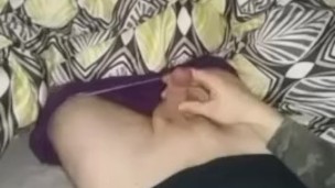 Huge cumshot on my chest #3