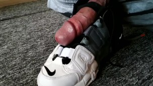 Nike Uptempo Basketball Sneakers Fuck & Cum