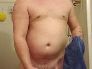 Shower Rinse and Rub with Uncircumcised Cock 13/16