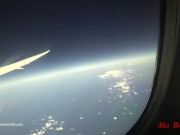 Mile high club - Quick fuck at airplane restroom. Mia Bandini 16/16