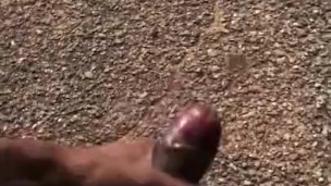 Hot load from the PublicPrincess quick cum in front for car lot