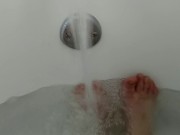 Feet Soaking In Bath 7/16