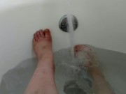 Feet Soaking In Bath 9/16
