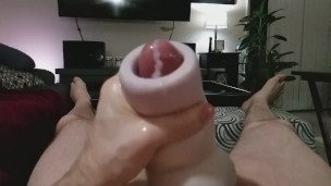 Mesmerizing pocketpussy 4k super slomo cumshot