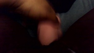 Black that fucks dildo until she squirts
