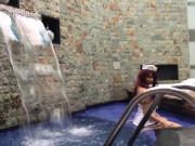 GweenBlack showing her ass and swimming naked 6/16