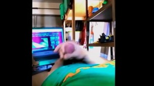 Cumshot with Intense Orgasm & Moan
