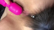Dog chews tail pussy - Tiny bombshell whitney leigh with new vibrator and butt plug tail