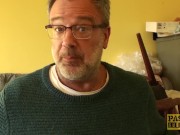 Rough fuck with cute Ebony with natural tits Sade Rose 3/16