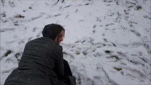 Snow Fuck & Cum Gargle