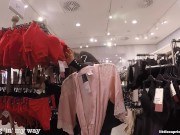 PUBLICKICK COM - LITTLECAPRICE Public Sex in Shopping Mall  4/16