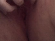 Rubbing my clit at work 14/16