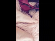 Curvy blonde feet in red heels 12/16