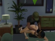 fucking Cardi B sims 4