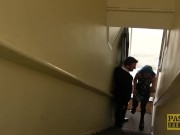 British sub slut gets fed with nasty maledoms hot cum 6/16