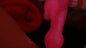 This new dildo feels amazing on my clit